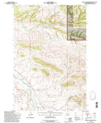 Whitetail Reservoir 1995 topographic map thumbnail