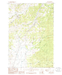 Wickes 1985 topographic map thumbnail