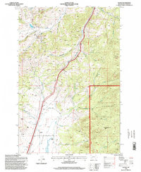 Wickes 1996 topographic map thumbnail