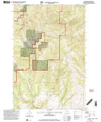 Wilborn 2001 topographic map thumbnail