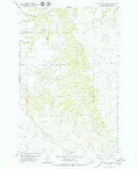 Wild Bill Flat East 1978 topographic map thumbnail