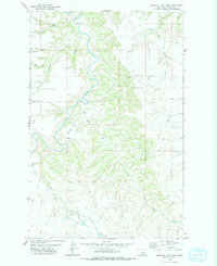 Wild Bill Flat East 1978 topographic map thumbnail