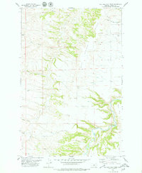 Wild Bill Flat West 1978 topographic map thumbnail