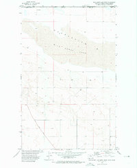 Wild Horse Lake West 1972 topographic map preview