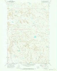 Wild Horse Pass 1969 topographic map thumbnail