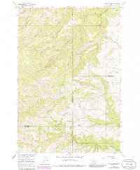 Wildcat Draw 1955 topographic map thumbnail