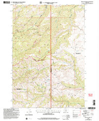 Wildcat Draw 2000 topographic map thumbnail