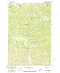 Williams Peak 1964 topographic map thumbnail