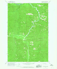 Williams Peak 1964 topographic map thumbnail