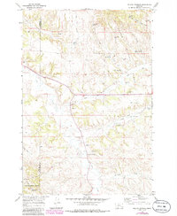 Willow Crossing 1966 topographic map thumbnail
