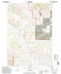 Willow Crossing 1995 topographic map thumbnail