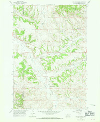 Willow Crossing 1966 topographic map thumbnail