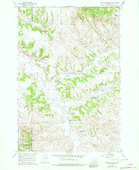 Willow Crossing 1966 topographic map thumbnail