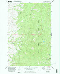 Willow Mountain 1977 topographic map thumbnail