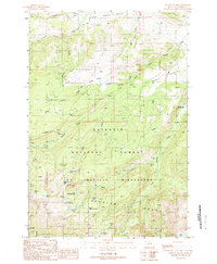 Willow Swamp 1988 topographic map thumbnail