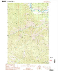 Wilson Gulch 1988 topographic map thumbnail