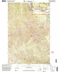 Wilson Gulch 1999 topographic map thumbnail