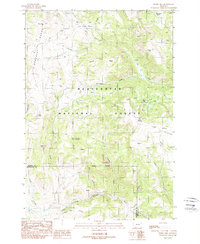 Windy Hill 1988 topographic map thumbnail
