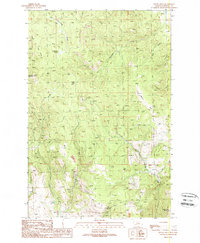 Windy Rock 1989 topographic map thumbnail