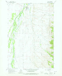 Wisdom 1962 topographic map thumbnail