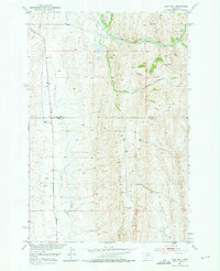 Wolf Hill 1951 topographic map thumbnail