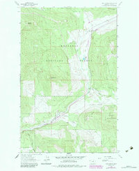 Wolf Prairie 1963 topographic map thumbnail