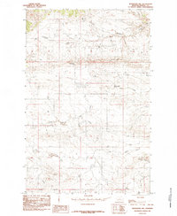 Woodhawk Hill 1985 topographic map thumbnail