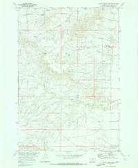 Woody Creek Camp 1969 topographic map preview