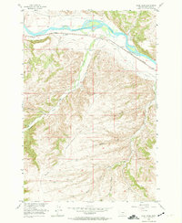 Work Creek 1956 topographic map thumbnail
