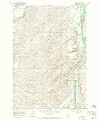 Wyola 1967 topographic map thumbnail
