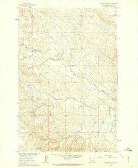 Yablonski Ranch 1960 topographic map thumbnail