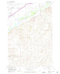Yegen 1956 topographic map thumbnail