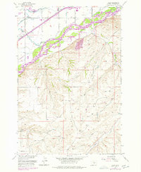 Yegen 1956 topographic map thumbnail