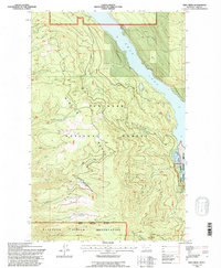 Yew Creek 1994 topographic map thumbnail