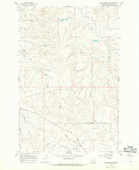 York Reservoir 1965 topographic map thumbnail