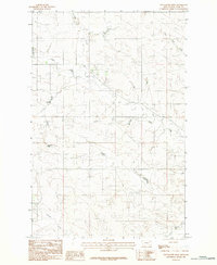 Youngquist Mine 1983 topographic map thumbnail