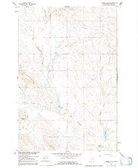 Zempel Lake 1960 topographic map thumbnail