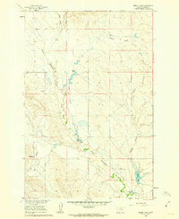 Zempel Lake 1960 topographic map preview