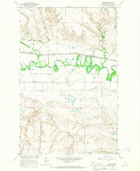 Zurich 1964 topographic map thumbnail