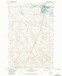 Baker 1981 topographic map thumbnail