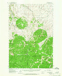 Barker 1961 topographic map thumbnail