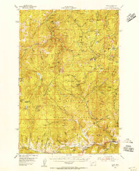 Basin 1954 topographic map thumbnail