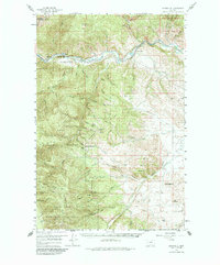 Bearmouth 1959 topographic map thumbnail