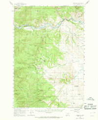 Bearmouth 1959 topographic map thumbnail