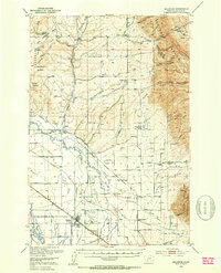 Belgrade 1950 topographic map thumbnail