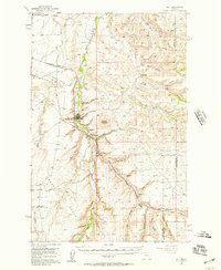 Belt 1956 topographic map thumbnail