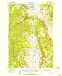 Boulder 1954 topographic map thumbnail