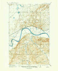 Brockton 1914 topographic map thumbnail