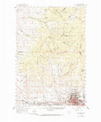 Butte North 1959 topographic map thumbnail
