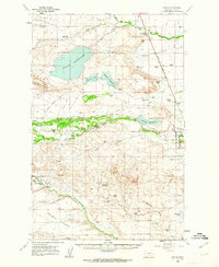 Bynum 1960 topographic map thumbnail
